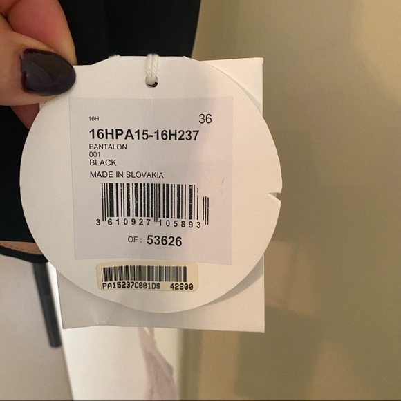 Chloe Black Dress Pants Size 2 - Picture 7 of 8